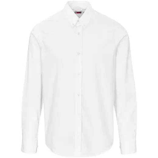 Mens Long Sleeve Sheffield White